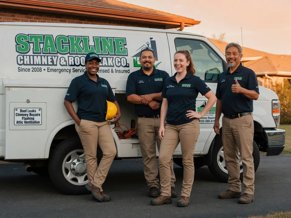 Chimney flashing repair company in Colrain, MA